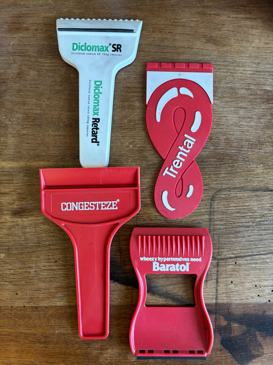 Random Pharmaceutical Car Ice Scraper